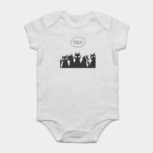 Fun animal comic Baby Bodysuit